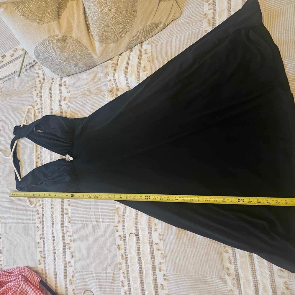 Angie little black dress size 12. With rhinestones - Picture 2 of 8